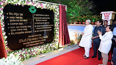 CM Naveen Patnaik inaugurating the facilities. (Photo | Express)