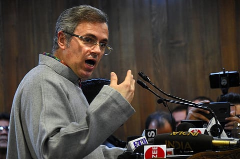 National Conference leader Omar Abdullah. (Photo | PTI)