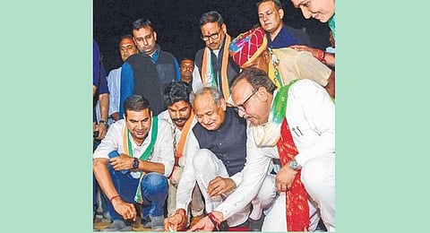 Jaipur Diary: Poll, Diwali time: Gehlot lights 1.56 lakh diyas