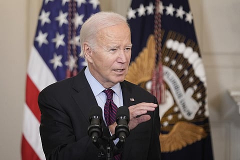 President Joe Biden in White House. (Photo | AP)