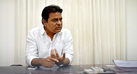 Minister KT Rama Rao . (Photo | EPS)