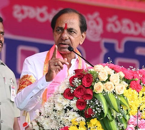 BRS Supremo KCR (Photo | Express)