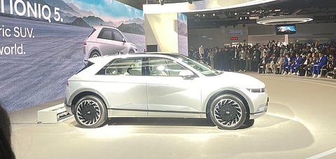 January 2023: Hyundai Motor India Limited (HMIL) launched the much anticipated Hyundai IONIQ 5 in India at Auto Expo – The Motor Show 2023. (Photo | EPS)