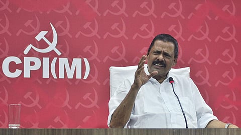 CPM state secretary MV Govindan. 