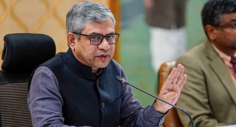 Union Minister Ashwini Vaishnaw. (File| PTI)