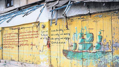 Representational Image: Calligraphy works on the walls of Jew Town at Mattancherry