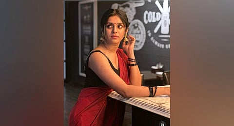 Leonilla Shwetha D’Souza on board Nelson. (Photo | Instagram)