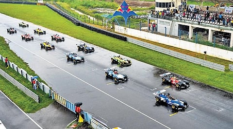 Sarah Moore shines in Indian Racing League.