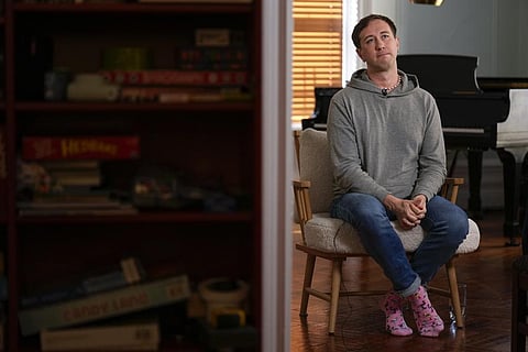 Samuel Schultz talks to reporters at his home, Monday, Oct. 9, 2023, in New York.  (Photo | AP)