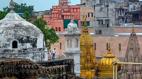 Gyanvapi mosque complex, in Varanasi. 