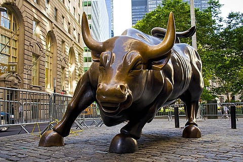 Wall Street bull statue. (Photo | Wikimedia Commons)