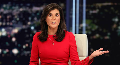 Former US envoy to the United Nations Nikki Haley (File Photo | AP)