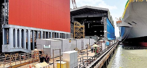 The Cochin Shipyard Ltd (CSL). (File Photo)