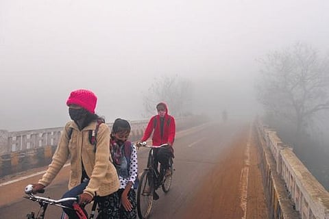 The national weather forecaster said dense fog is likely to occur at a few places in Khurda, Puri, Cuttack and 12 other districts on Tuesday morning.