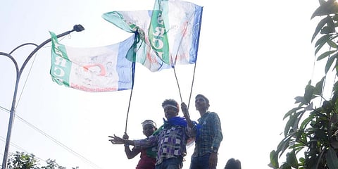 YSRC flags used for representational purposes
