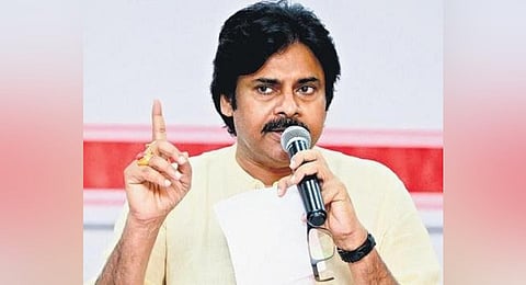 Jana Sena Party chief Pawan Kalyan. (Photo | Express)