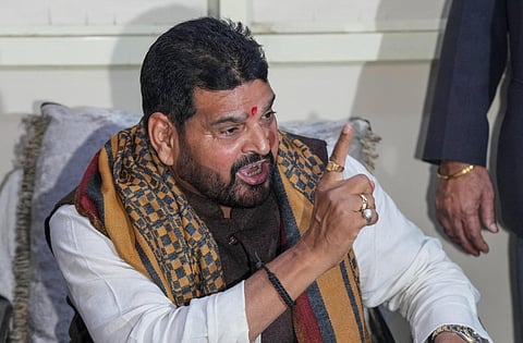 BJP MP Brij Bhushan Sharan Singh (Photo | PTI)