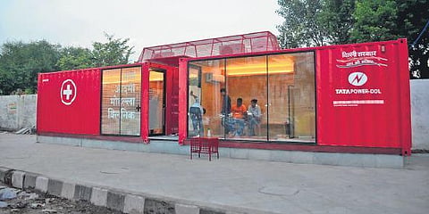 Mohalla Clinic at Shakur Basti in Delhi. (File Photo | EPS)