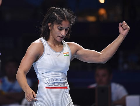 Indian wrestler Vinesh Phogat. (File Photo | AP)