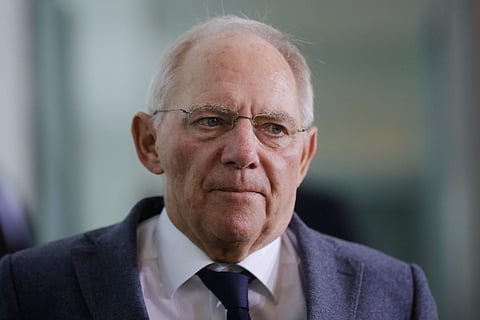 Former German Finance Minister Wolfgang Schaeuble. (File photo | AP)