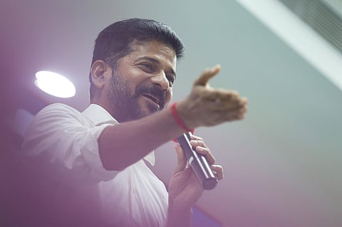 Telangana CM A Revanth Reddy. 