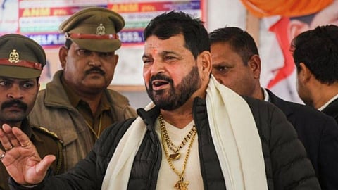Former Wrestling Federation of India chief and Bharatiya Janata Party MP Brij Bhushan Sharan Singh. (Photo | PTI)