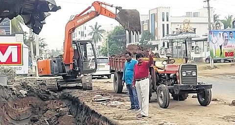 FILE: Ongole Municipal Corporation Commissioner M Venkateswara Rao.