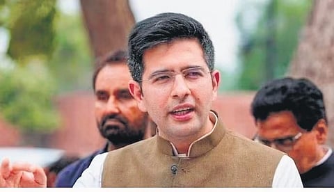 AAP Rajya Sabha MP Raghav Chadha