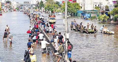 Aftereffects of Cyclone Michaung | Shiba Prasad Sahu