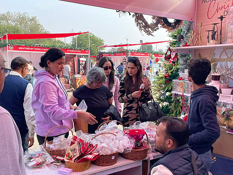 German Christmas Market in Delhi