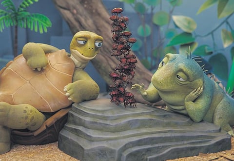 A scene from 'Leo'