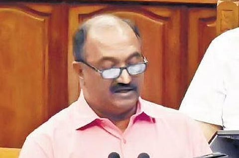 Finance Minister K N Balagopal | Vincent Pulickal