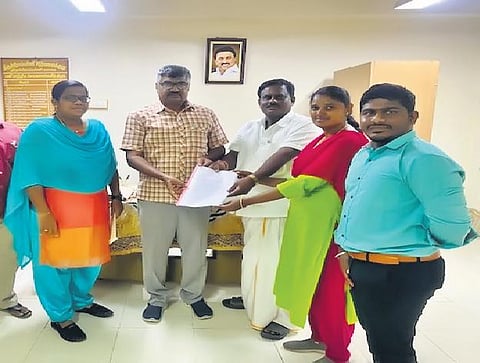 T Ramaraj sanctioned `1.63 cr under ENWR scheme after pledging 700 tonnes of maize