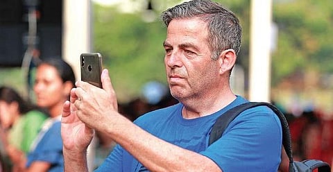 Rolen, a tourist from Germany | T P Sooraj