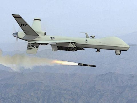 The US military  drones (File | AFP)