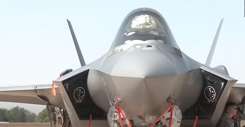US’ 5th generation F-35 stealth fighter (Photo | ANI videos)