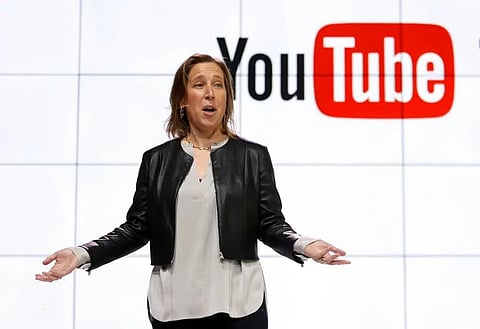 YouTube CEO Susan Wojcicki speaks during the introduction of YouTube TV at YouTube Space LA on Feb. 28, 2017, in Los Angeles. (Photo | AP)