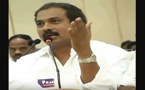 Andhra Pradesh former Minister for Agriculture Kurasala Kannababu