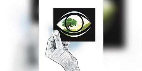 In severe cases, the patient loses vision completely if the fluid in large quantities enter the eye, resulting in major burns. Express Illustrations