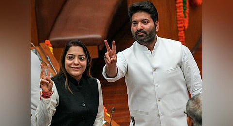 AAP's Shelly Oberoi has been elected Delhi mayor while AAP's Aaley Mohammad Iqbal has been elected as Delhi's deputy mayor. (Photo | PTI)
