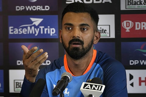 Indian cricket team's vice captain KL Rahul. (File photo | AP)
