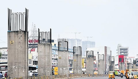 Of the 20.5-km stretch, the double-decker corridor will be limited to 14 km, from Maduravoyal to  Napier Bridge | P Jawahar