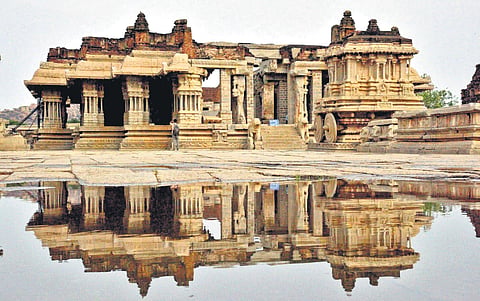 Time stands still  at Virupaksha Temple, Hampi