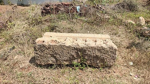 A sculpture of a king sitting on an elephant, dating back to the 15th Century, was unearthed at Kalayarkoil, Tamil Nadu.