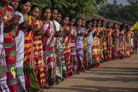 Image of a group of tribal women from Odisha used for representative purposes only. (File Photo | AP)