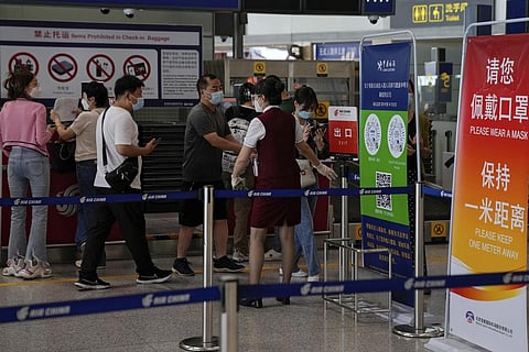 The  Beijing Capital International Airport in Beijing. (File Photo | AP)