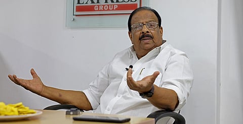 K Sudhakaran, President of KPCC (File Photo | B P Deepu, EPS)