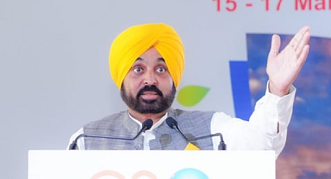 Punjab CM Bhagwant Mann. (Photo | Bhagwant Mann Twitter)