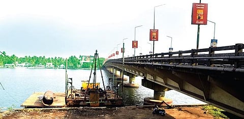 Widening work progressing at Moothakunnam in Paravoor | A Sanesh