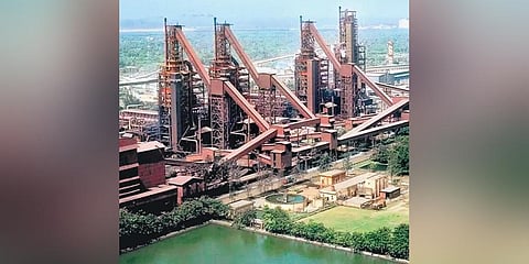 Image used for representational purpose only. Nippon Steel’s Hazira Plant in Surat. (File Photo)